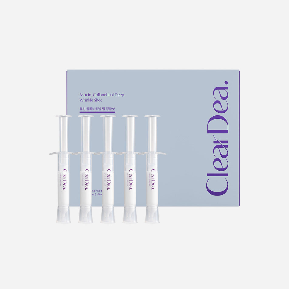 ClearDea Mucin Collanetinal Deep Wrinkle Shot 4ml x 5ea