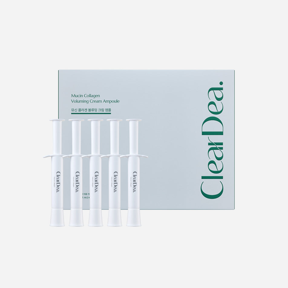 ClearDea Mucin Collagen Voluming Cream Ampoule 4ml x 5ea