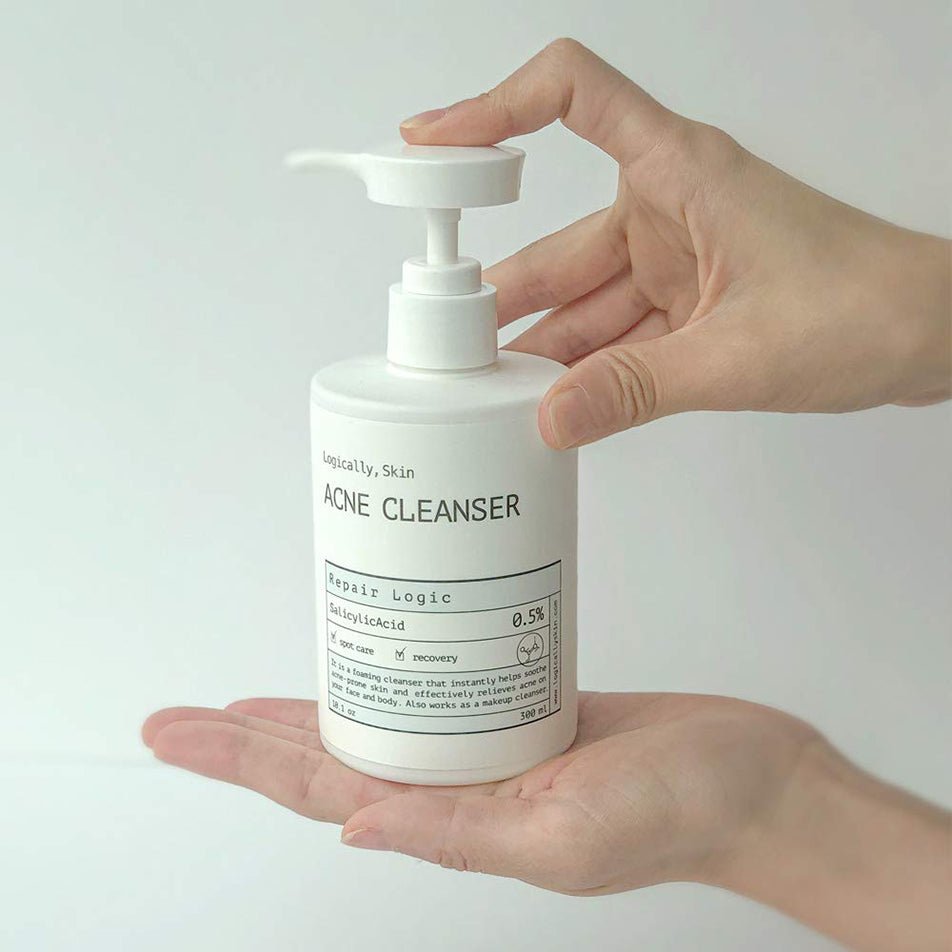 KWonderMeLogically SkinAcne Cleanser 300ml + AC Target Cream 30mlcleanser