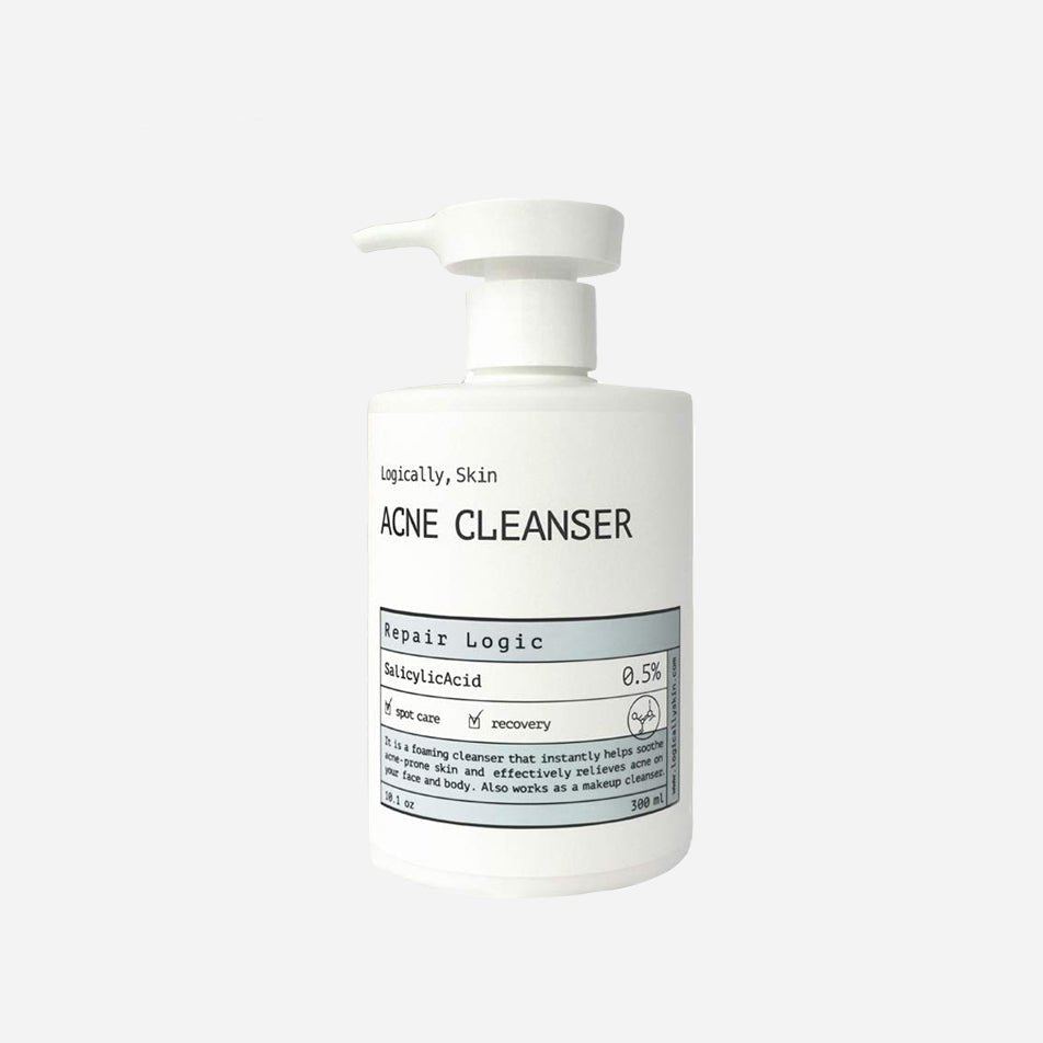 KWonderMeLogically SkinAcne Cleanser 300ml + AC Target Cream 30mlcleanser