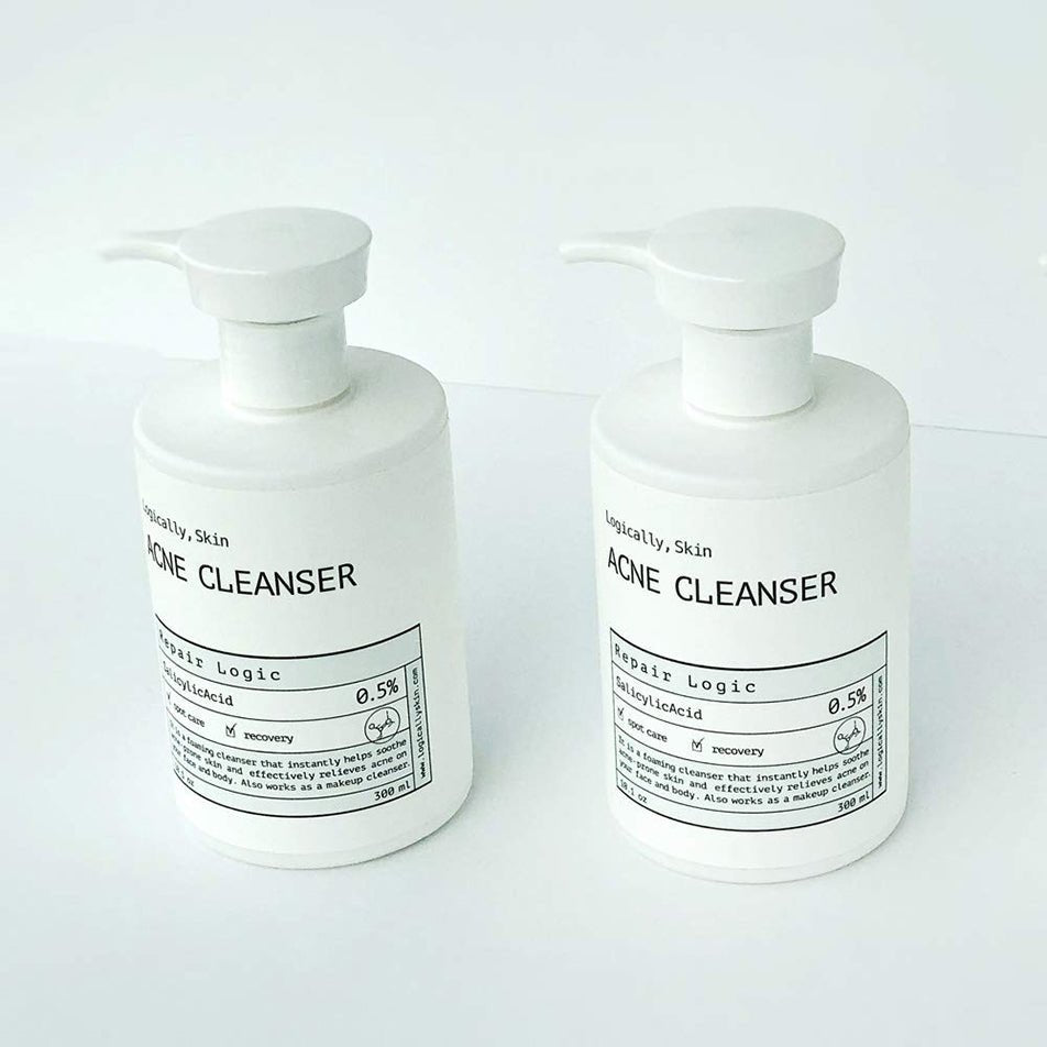 KWonderMeLogically SkinAcne Cleanser 300ml + AC Target Cream 30mlcleanser