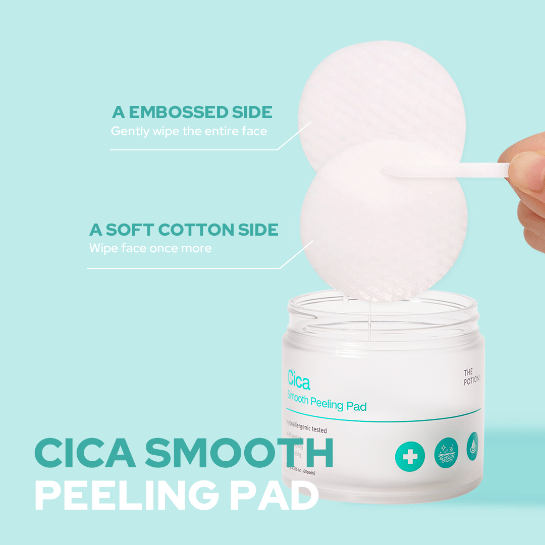 CoréelleThe PotionsCica Smooth Peeling PadsFacial Pad